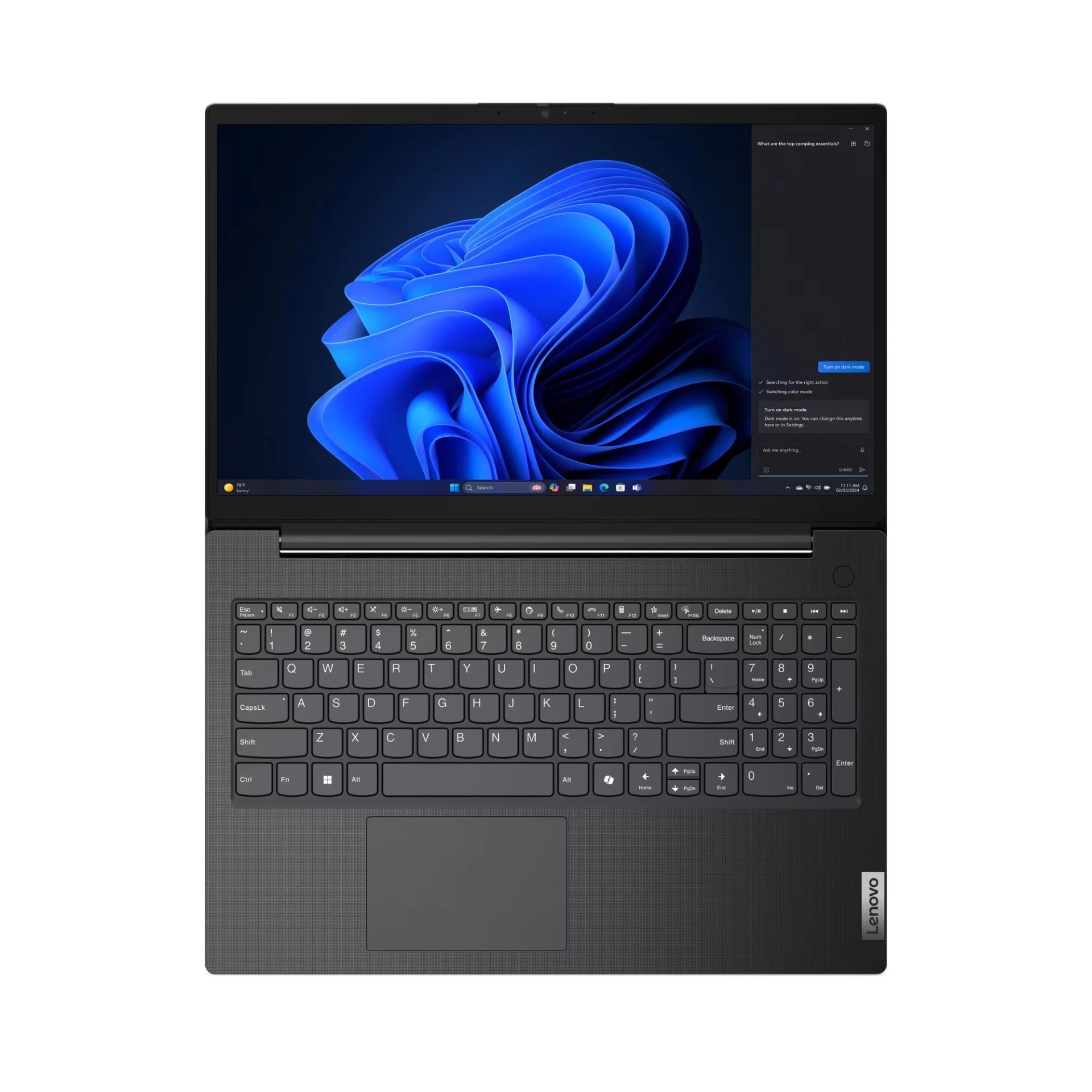 Ноутбук Lenovo V15 G5 IRL (83GW00C6RA) Business Black